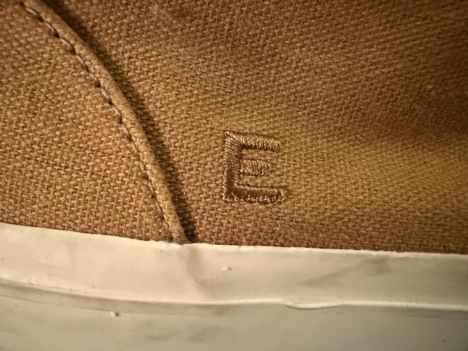 Everlane Brown Canvas High-Top Sneakers