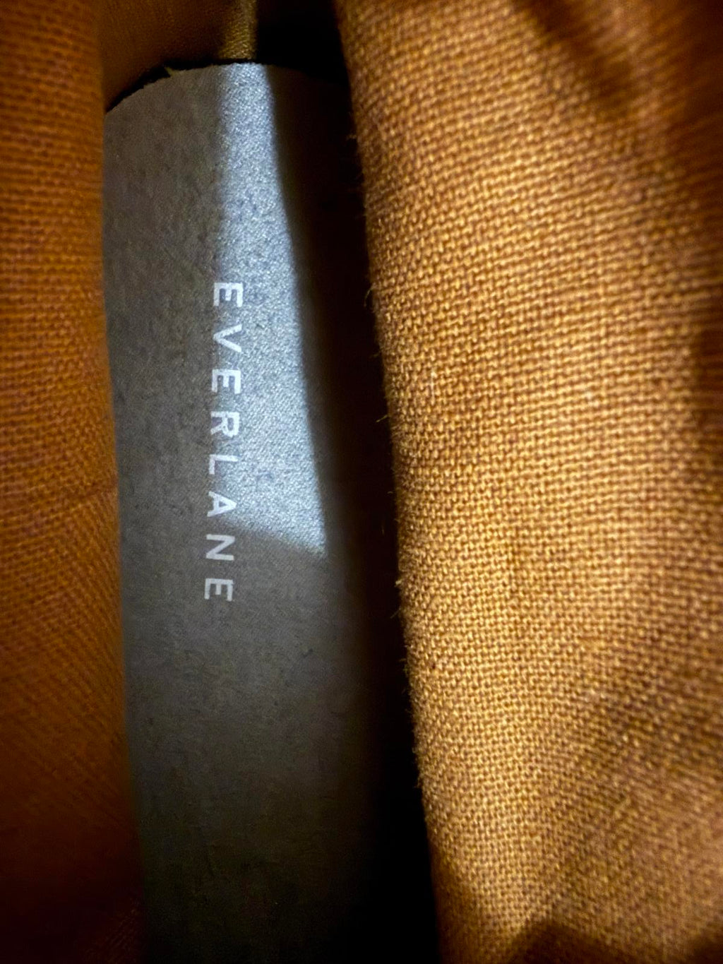 Everlane Brown Canvas High-Top Sneakers