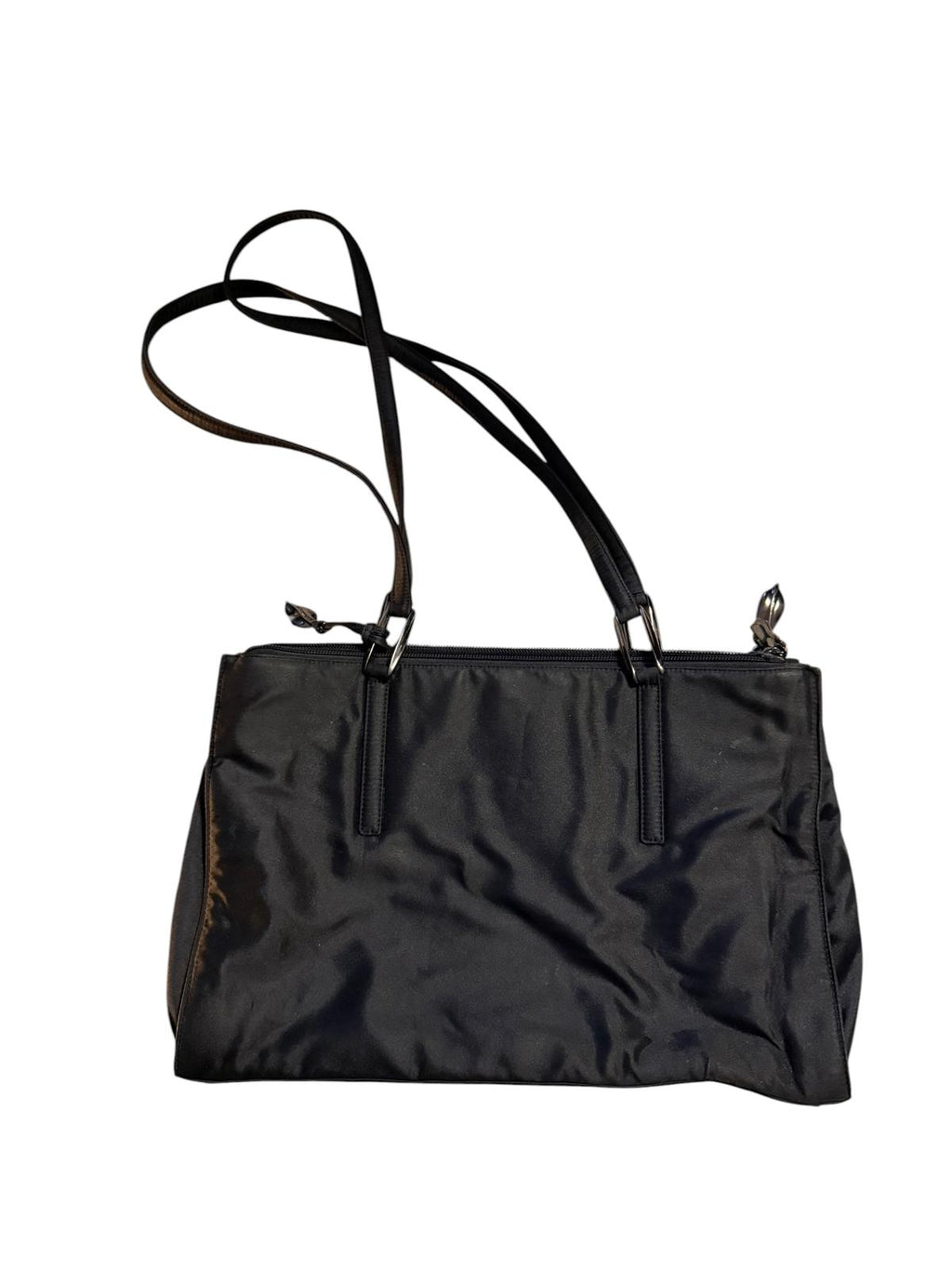Dana Buchman Black Nylon Tote Bag