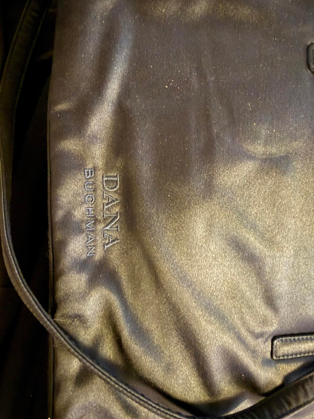 Dana Buchman Black Nylon Tote Bag