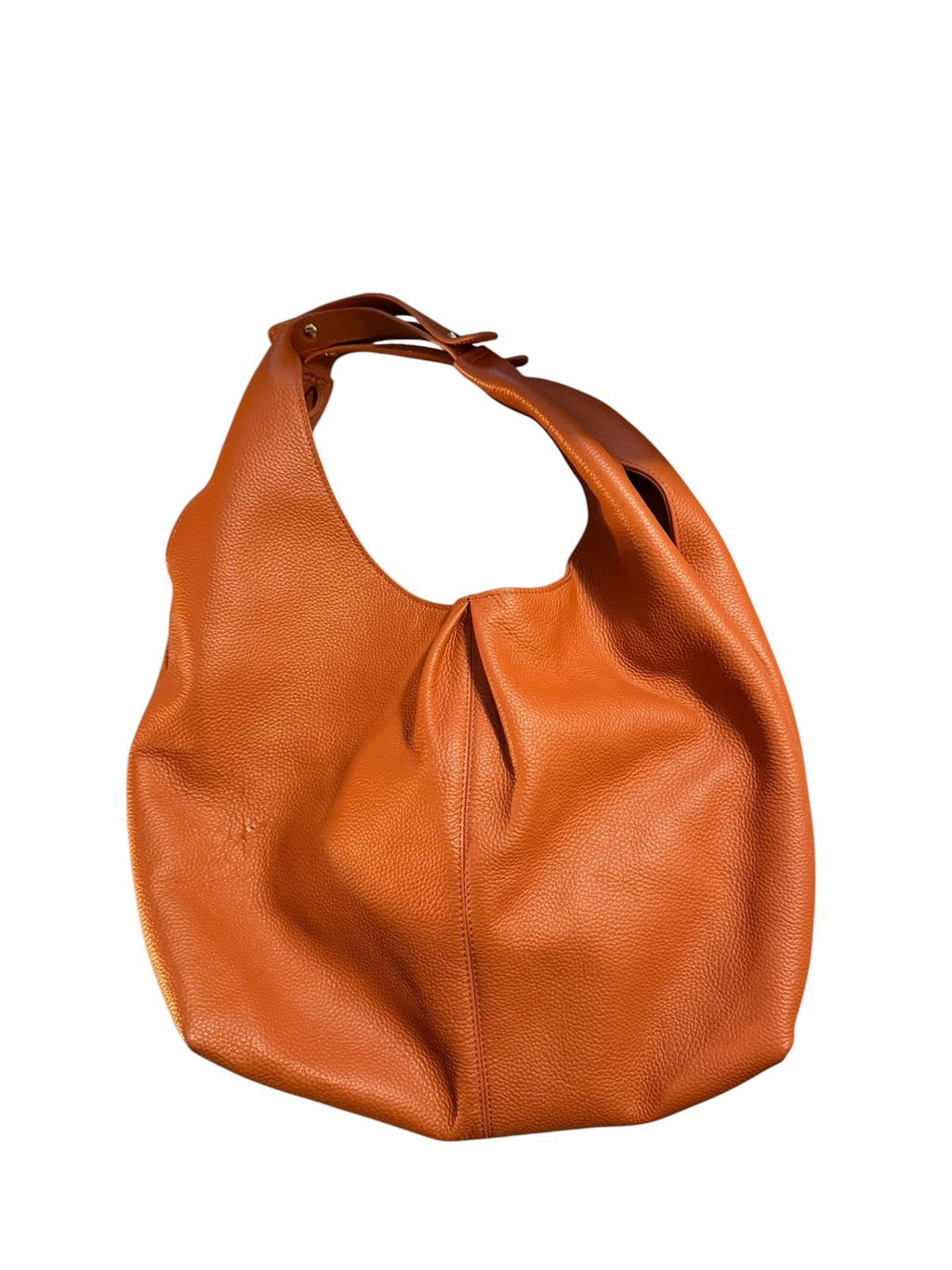 Laggo Nadia Slouchy British Tan Hobo Shoulder Bag
