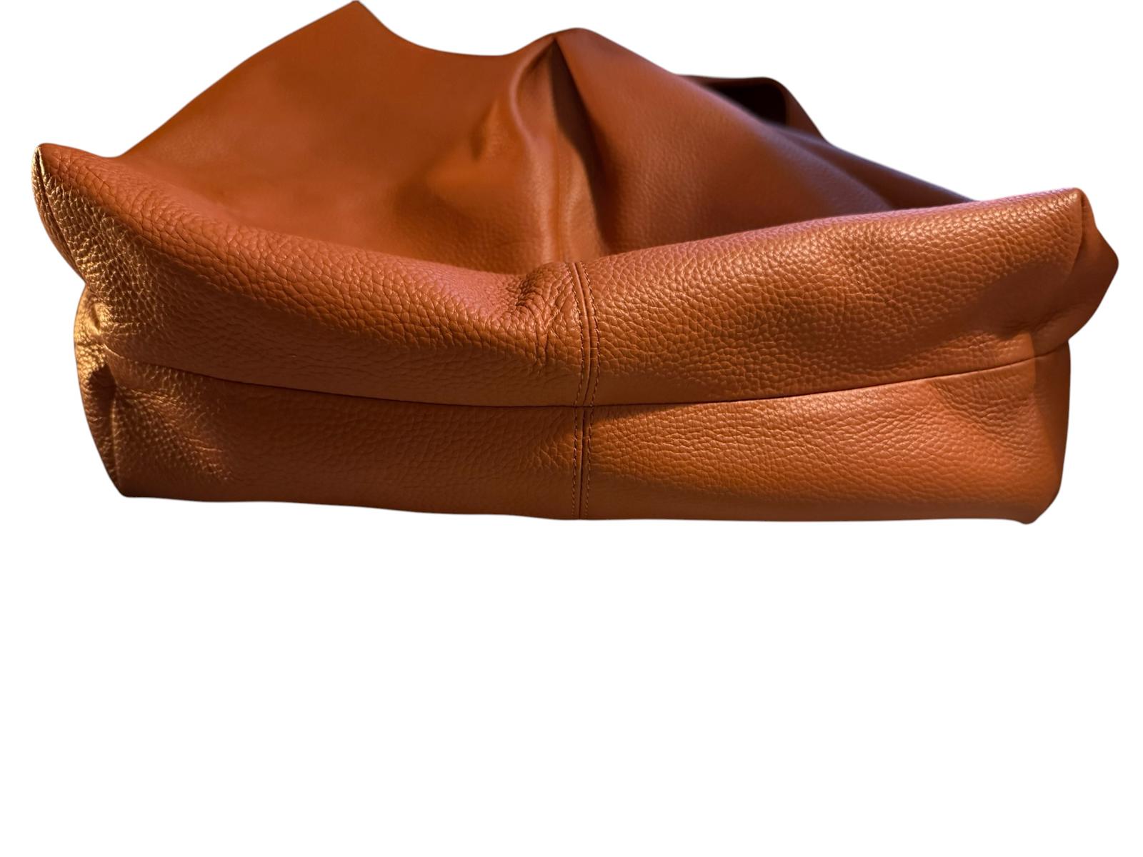 Laggo Nadia Slouchy British Tan Hobo Shoulder Bag