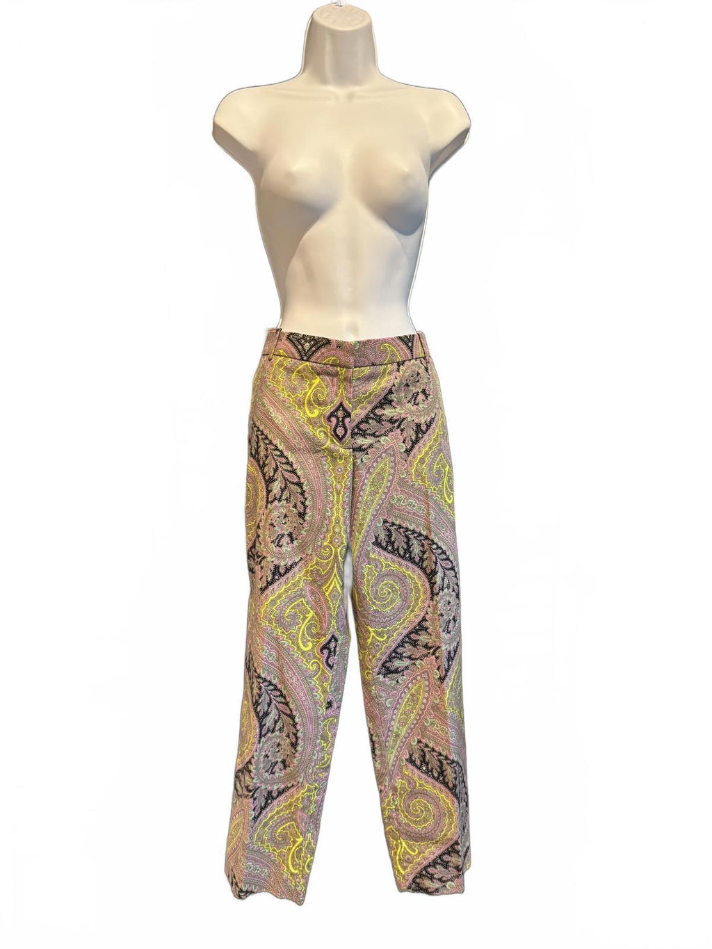 J. Crew Paisley Print Pants