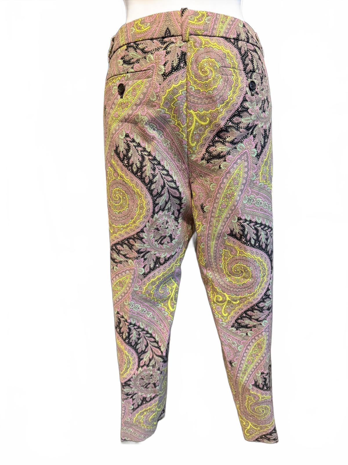 J. Crew Paisley Print Pants