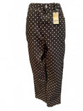 Topshop Moto Mom High Waisted Polka Dot Pants