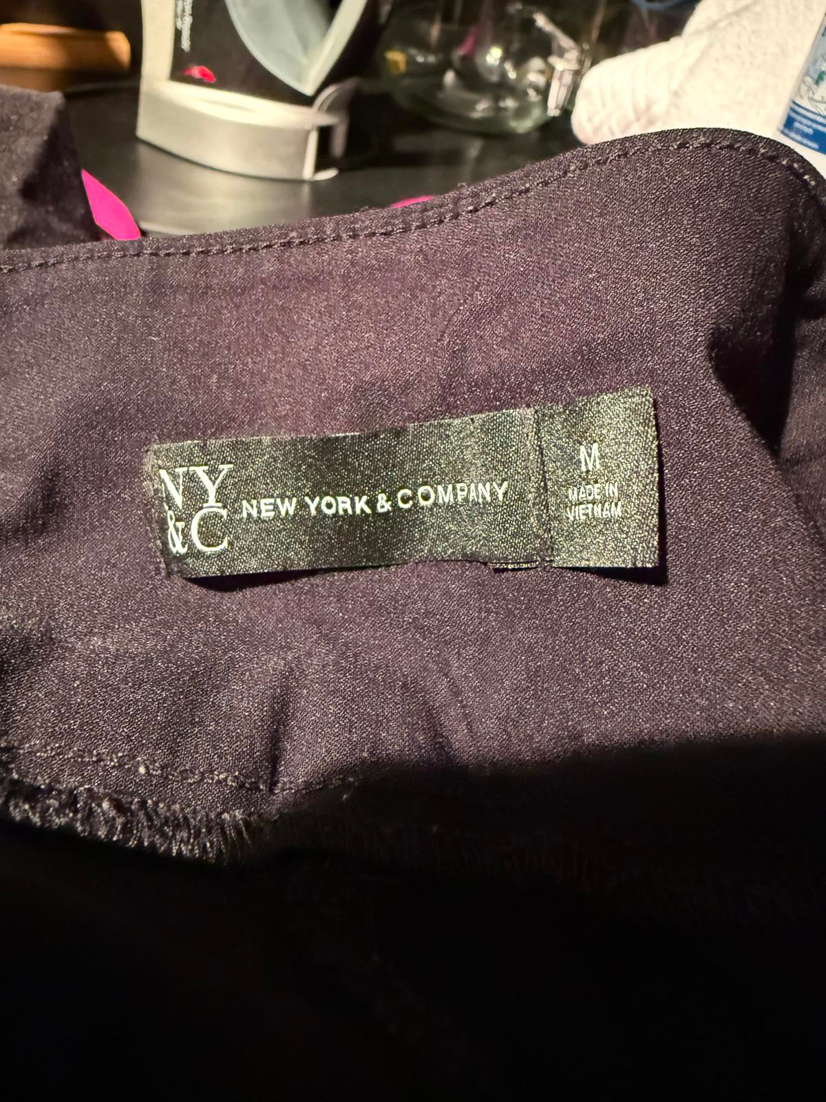 High Waist Black Cropped Pants