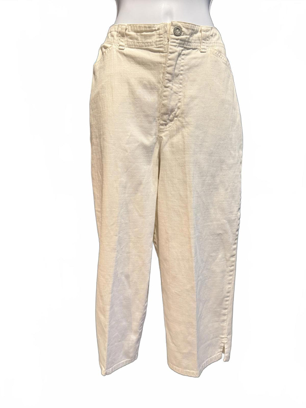 Gloria Vanderbilt Wide-Leg Cropped Casual Pants