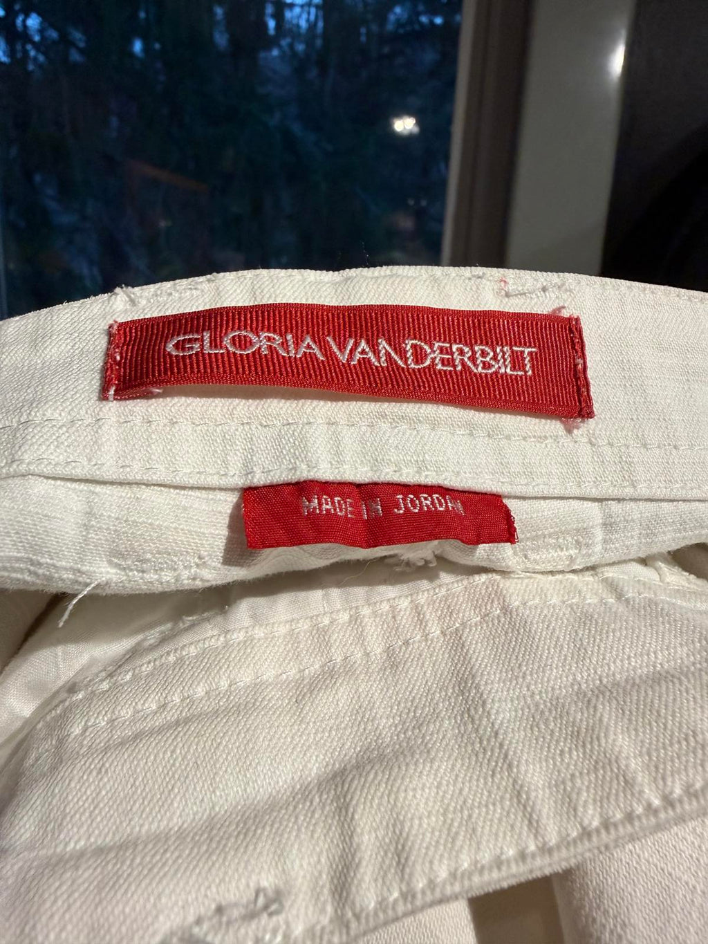 Gloria Vanderbilt Wide-Leg Cropped Casual Pants