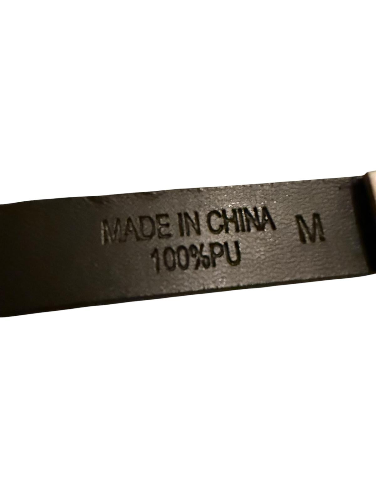 Checkerboard Black and White Belt