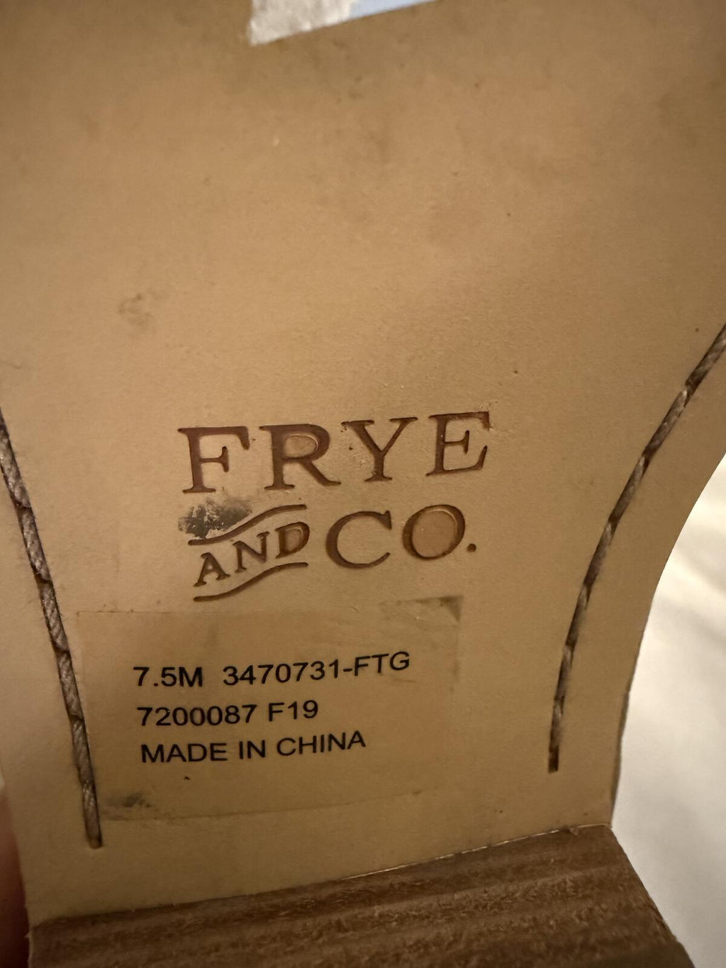 Frye & Co. Brown Suede Ankle Boots with Low Heel