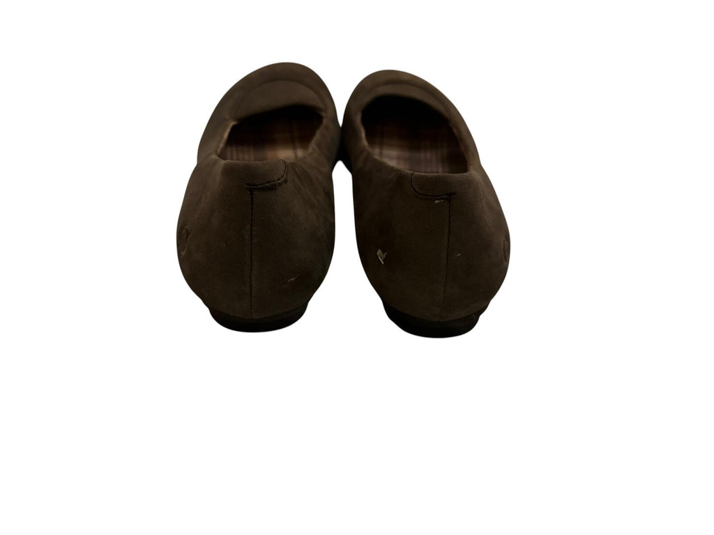 Born Brown Suede Ballet Flats