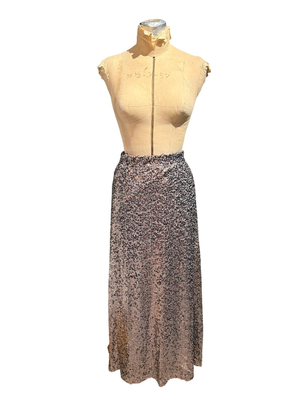 Mossimo Long Sequin Skirt with Elastic Waistband