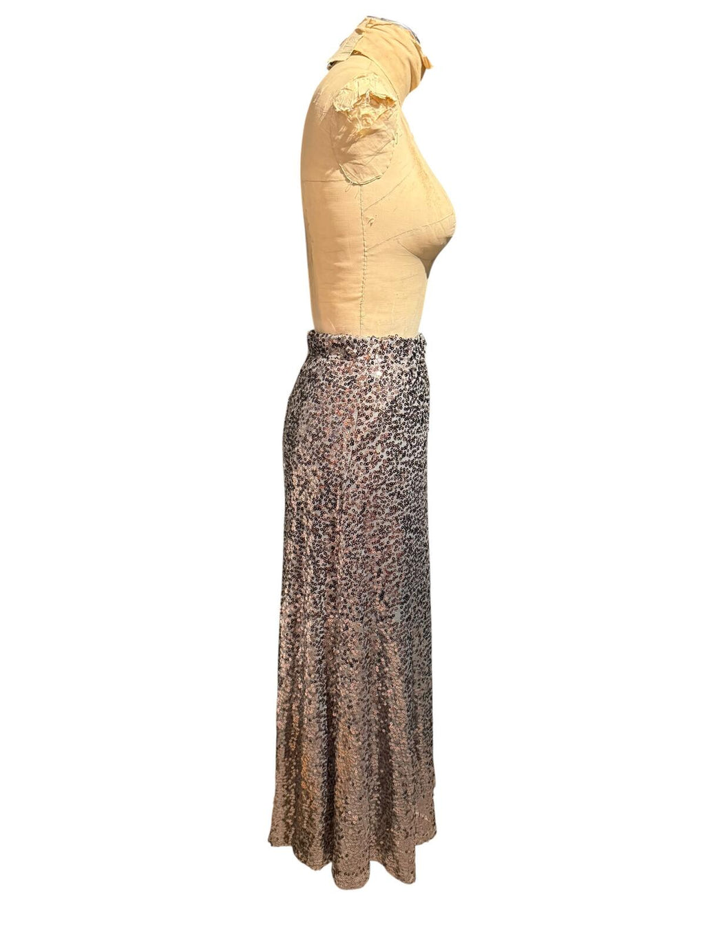 Mossimo Long Sequin Skirt with Elastic Waistband