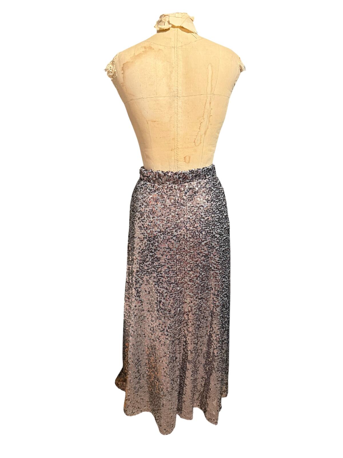 Mossimo Long Sequin Skirt with Elastic Waistband