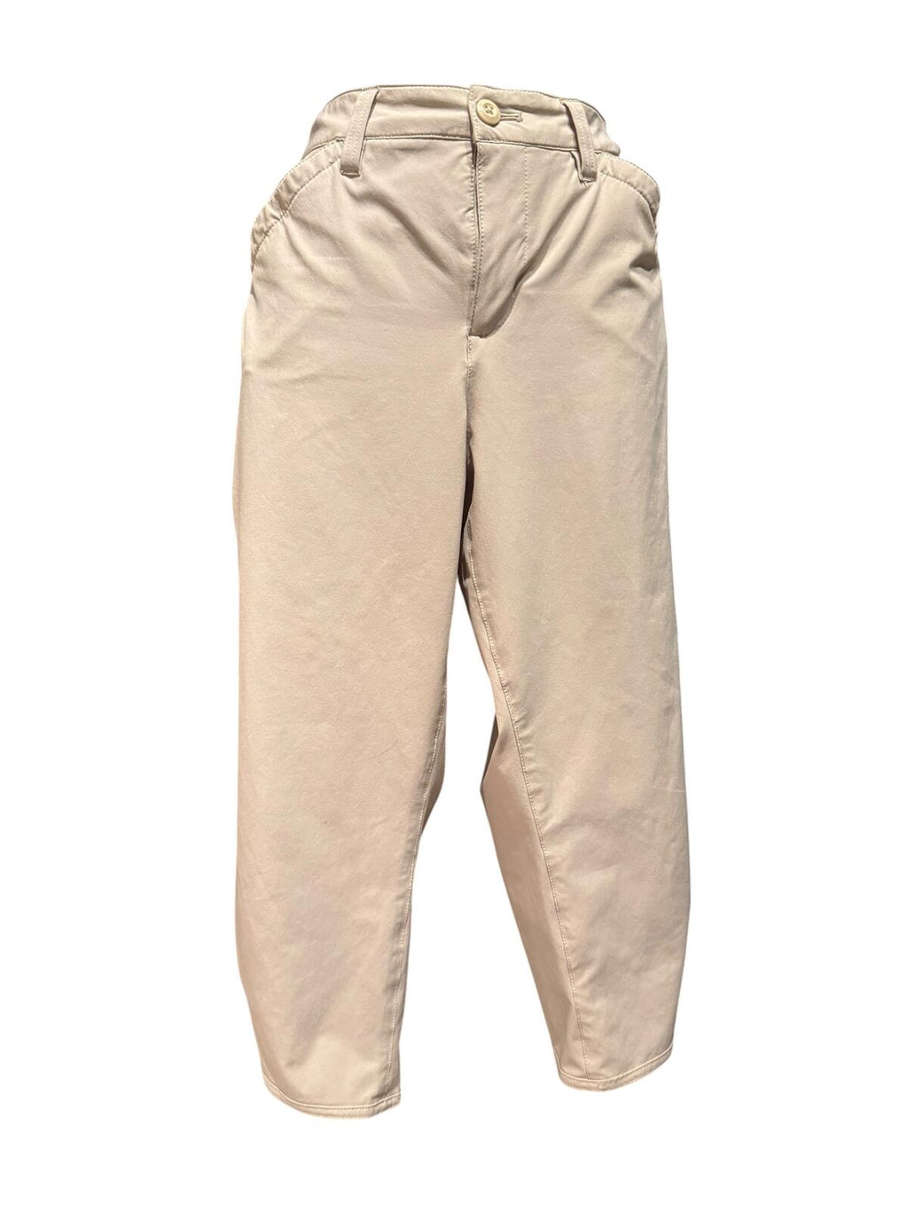 Eddie Bauer Beige Cropped Cargo Pants