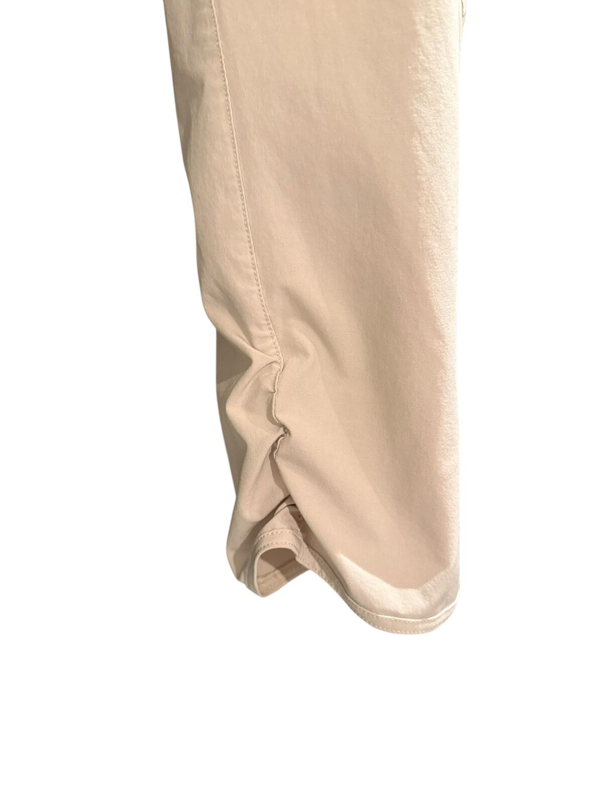 Eddie Bauer Beige Cropped Cargo Pants