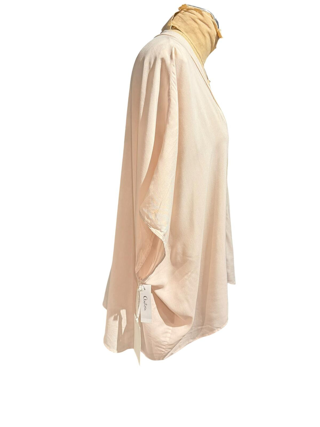Azure Skies Aritzia Light Pink Open Front Kimono Cardigan