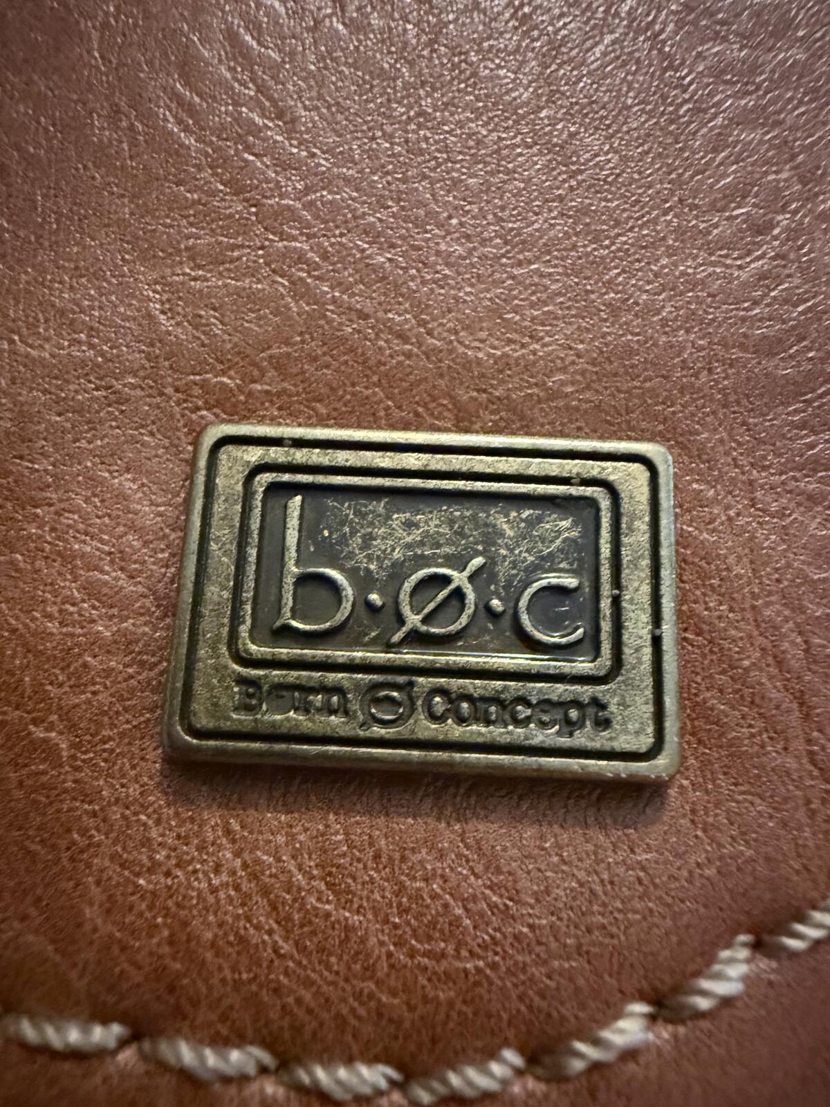 Born b.o.c Brown Leather Crossbody Bag