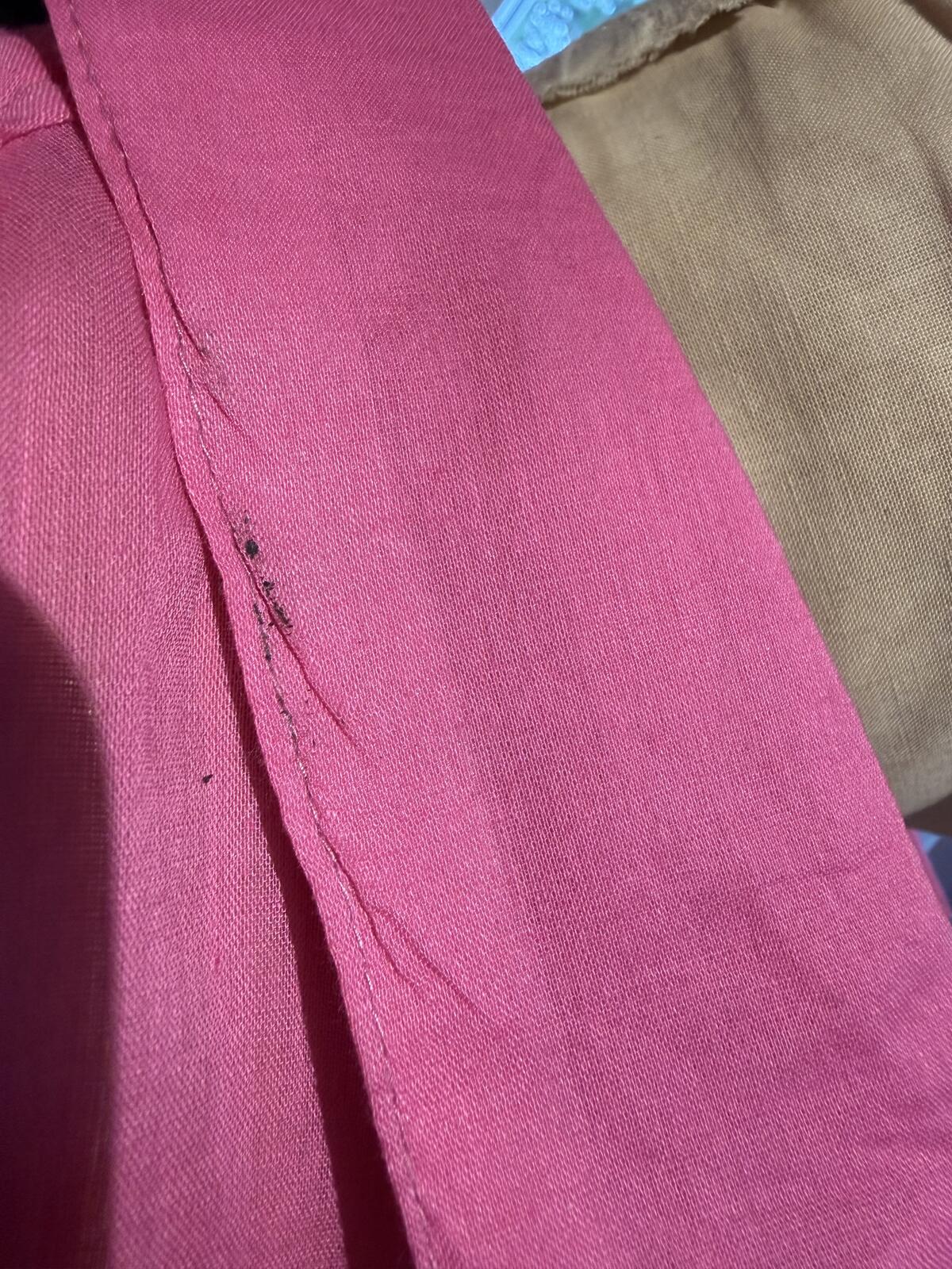Sigrid Olsen Long Sleeve Pink Button-Up Shirt