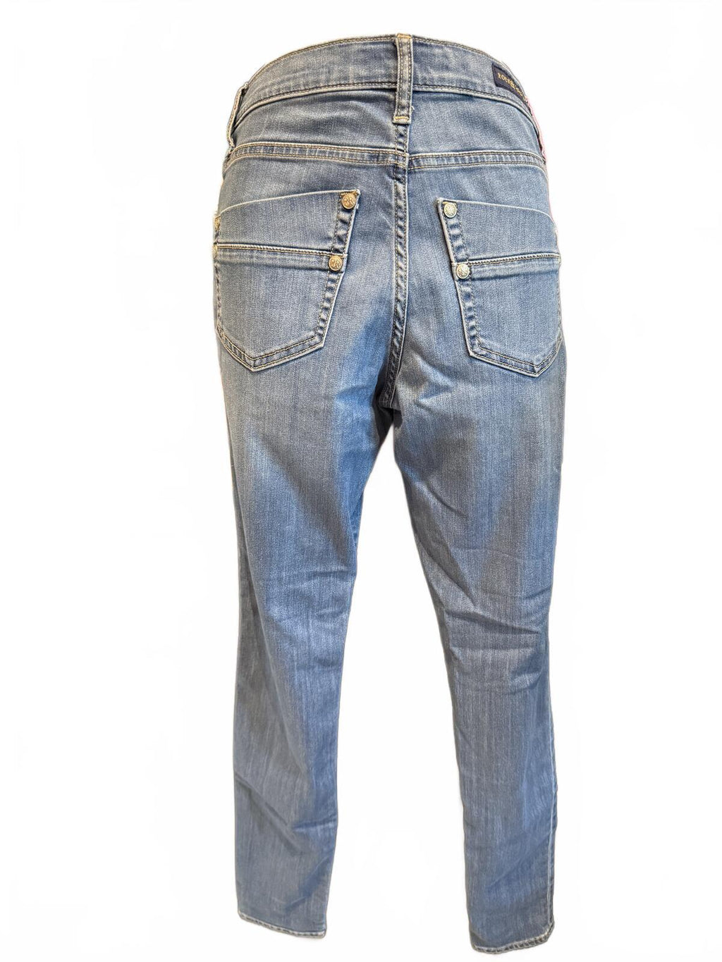 Rock & Republic Women's Light Wash Straight Leg Jeans