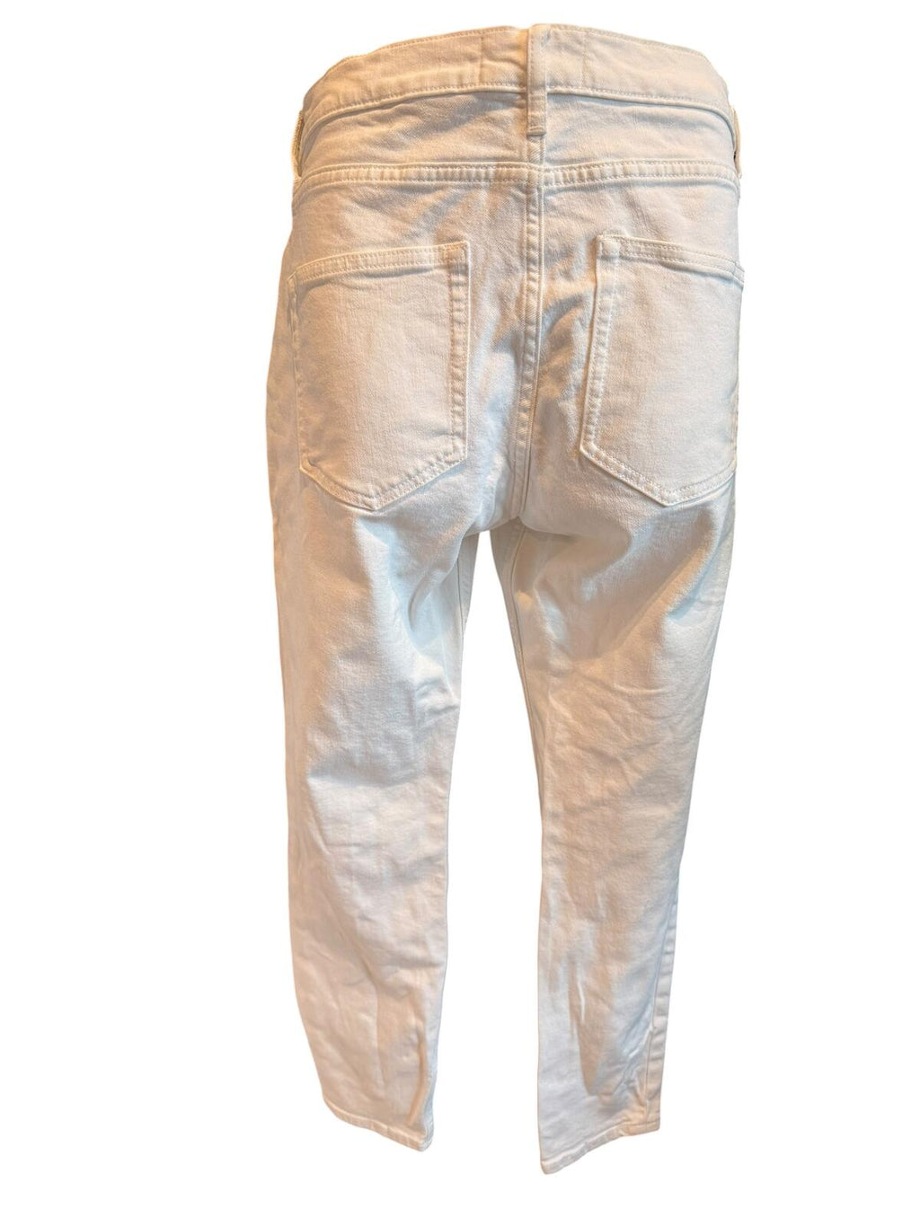 Everlane White Straight Leg Jeans