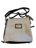 Valentina Italia Crossbody Bag Silver and Black