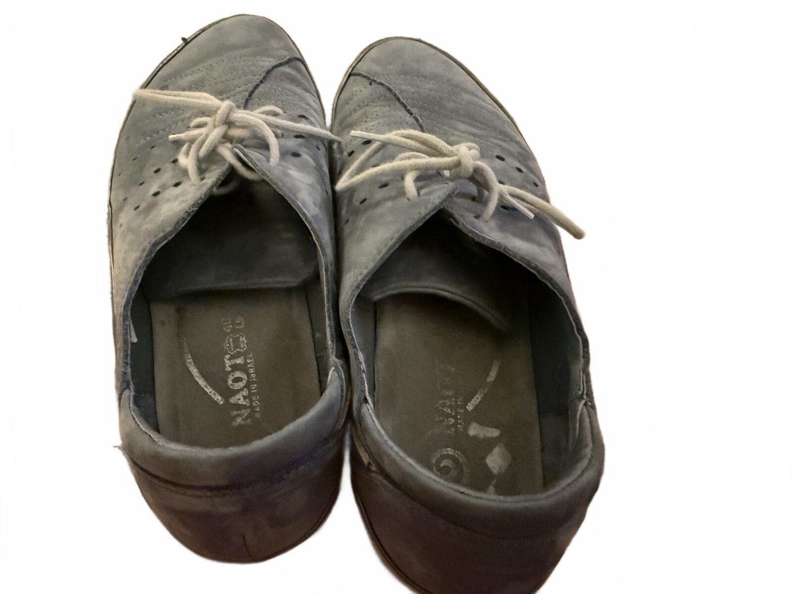 Naot Casual Lace-Up Shoes in Light Blue
