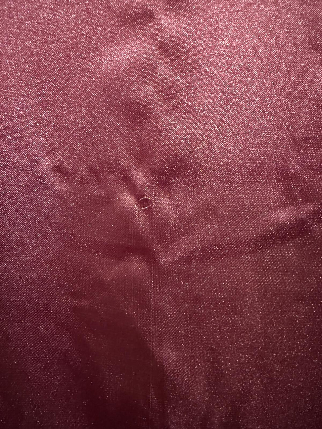 Victoria’s Secret Elegant Burgundy Satin Kimono Robe with Ruffle Hem
