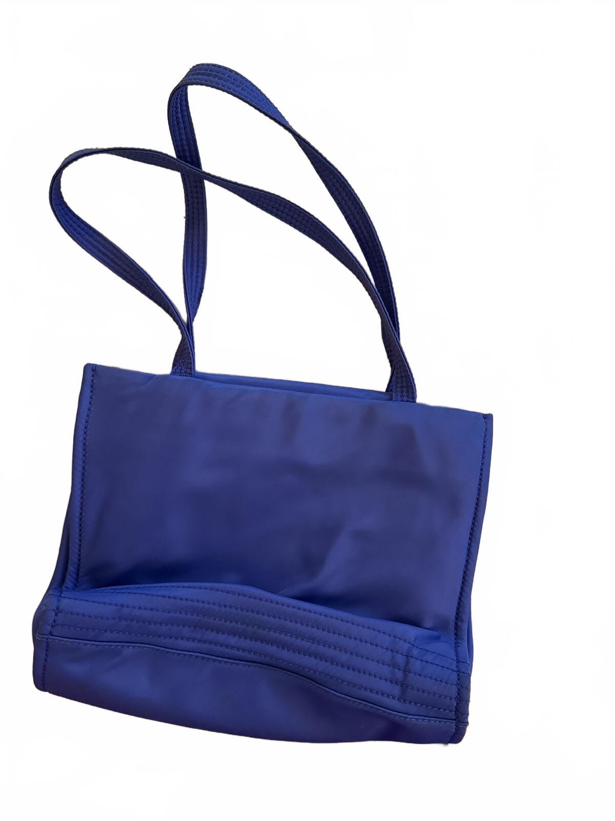 Kate Spade Navy Blue Nylon Tote Bag