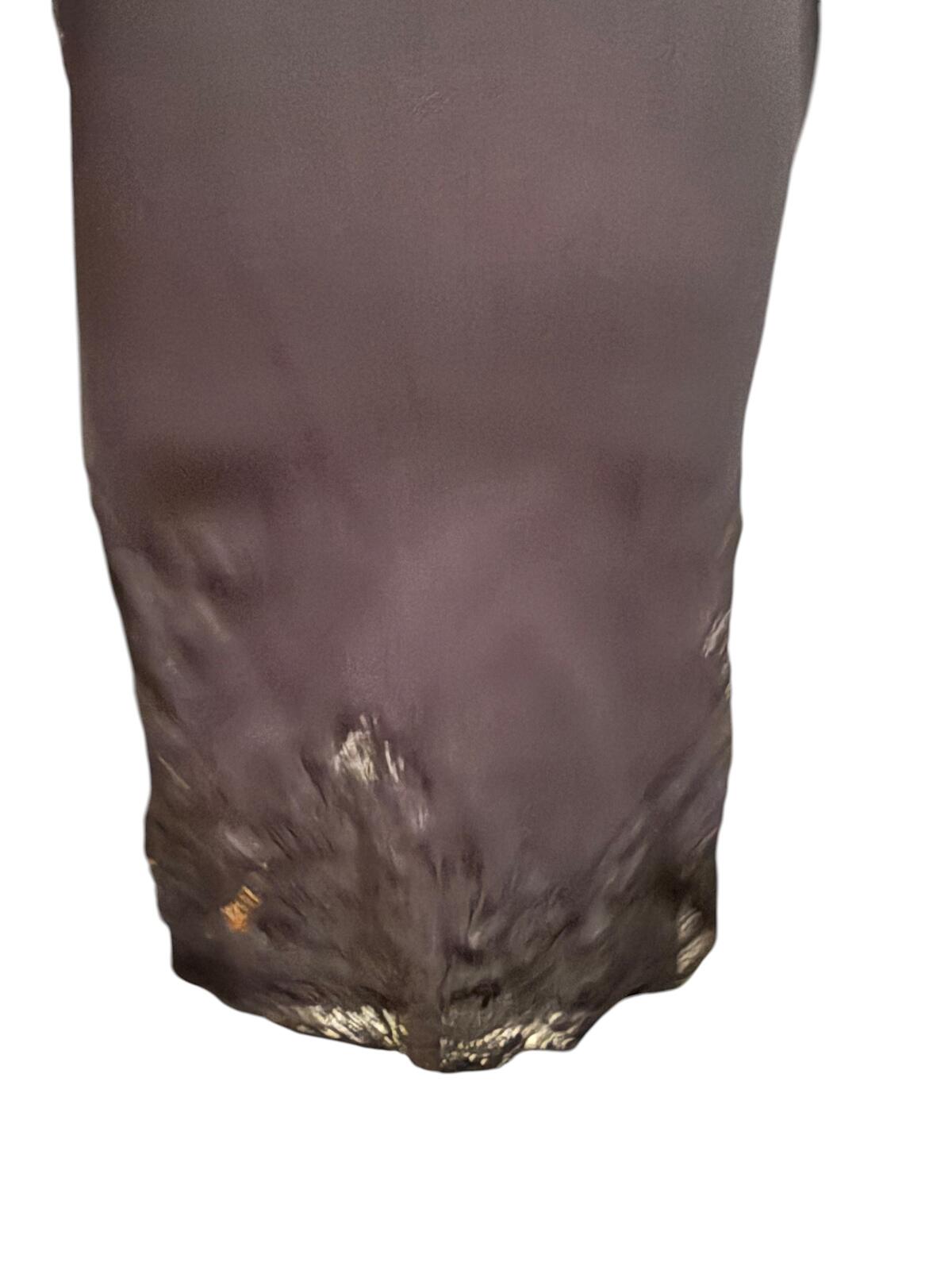 Body by Victoria Black Lace Hem Stretch Pencil Skirt