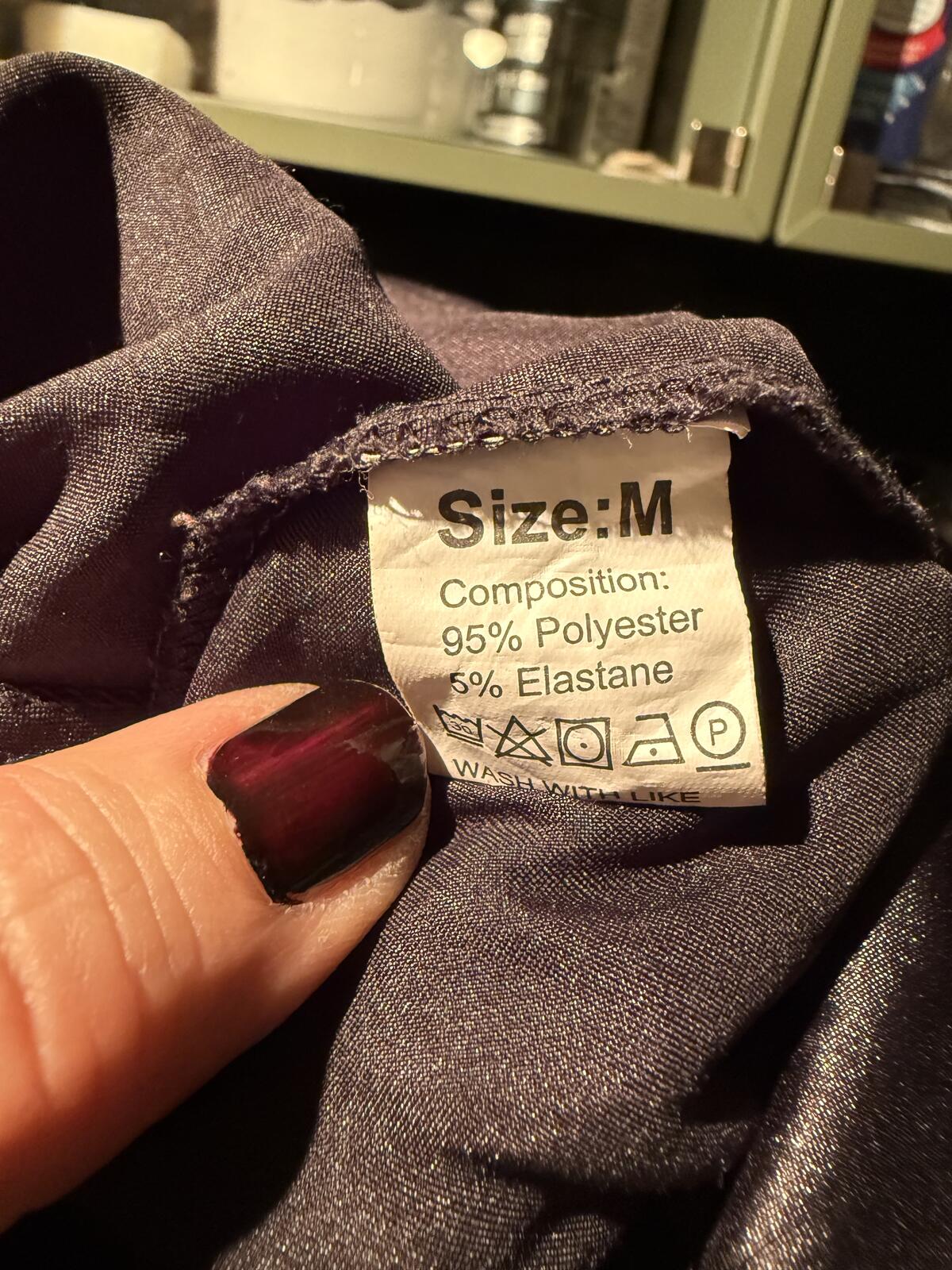 Black Satin Lace Trim Slip Dress with Crisscross Back
