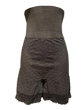 Vintage High Waist Shaping Shorts with Lace Trim