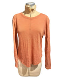 Chaser Lightweight Long Sleeve Orange Top