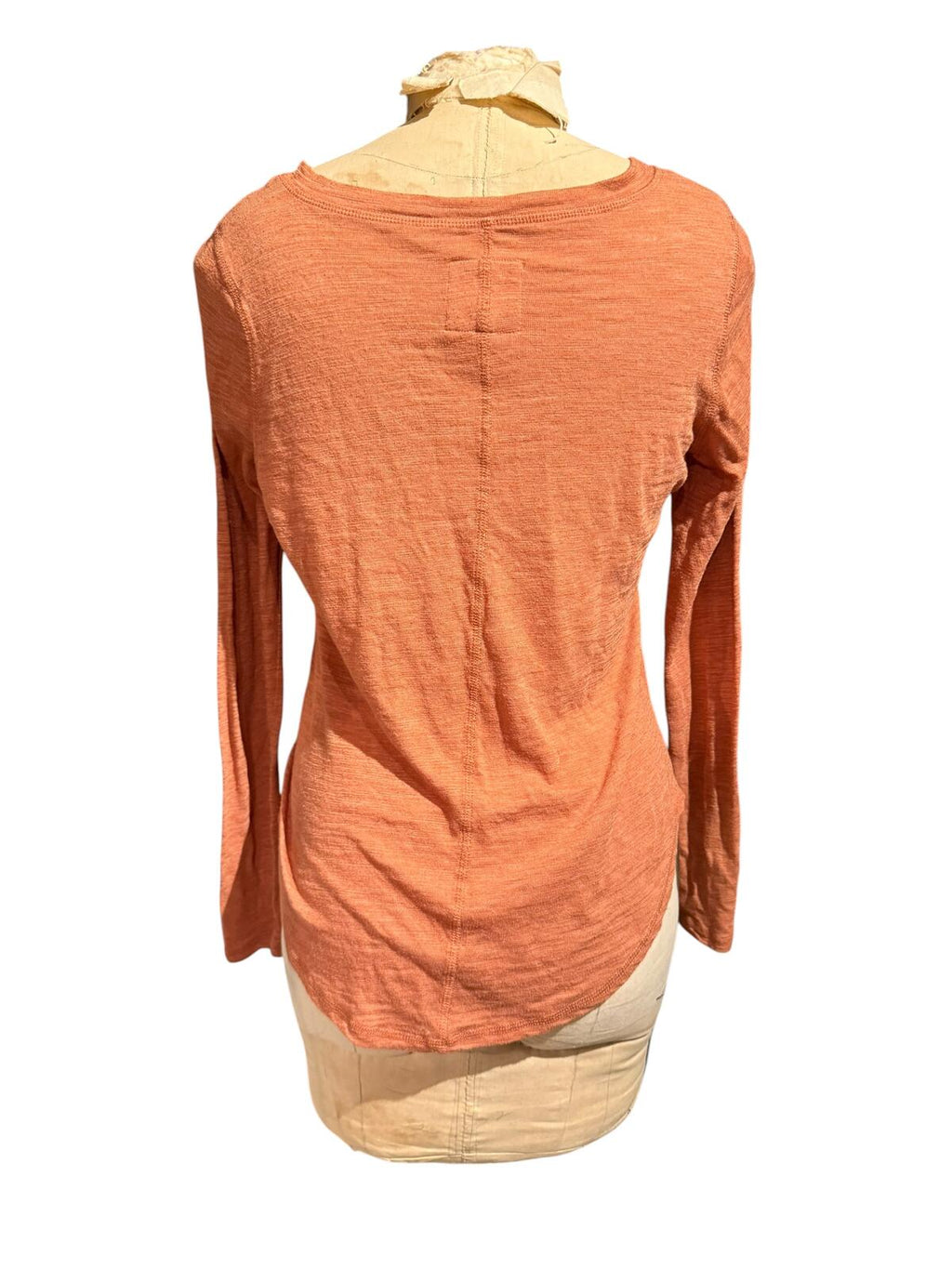 Chaser Lightweight Long Sleeve Orange Top
