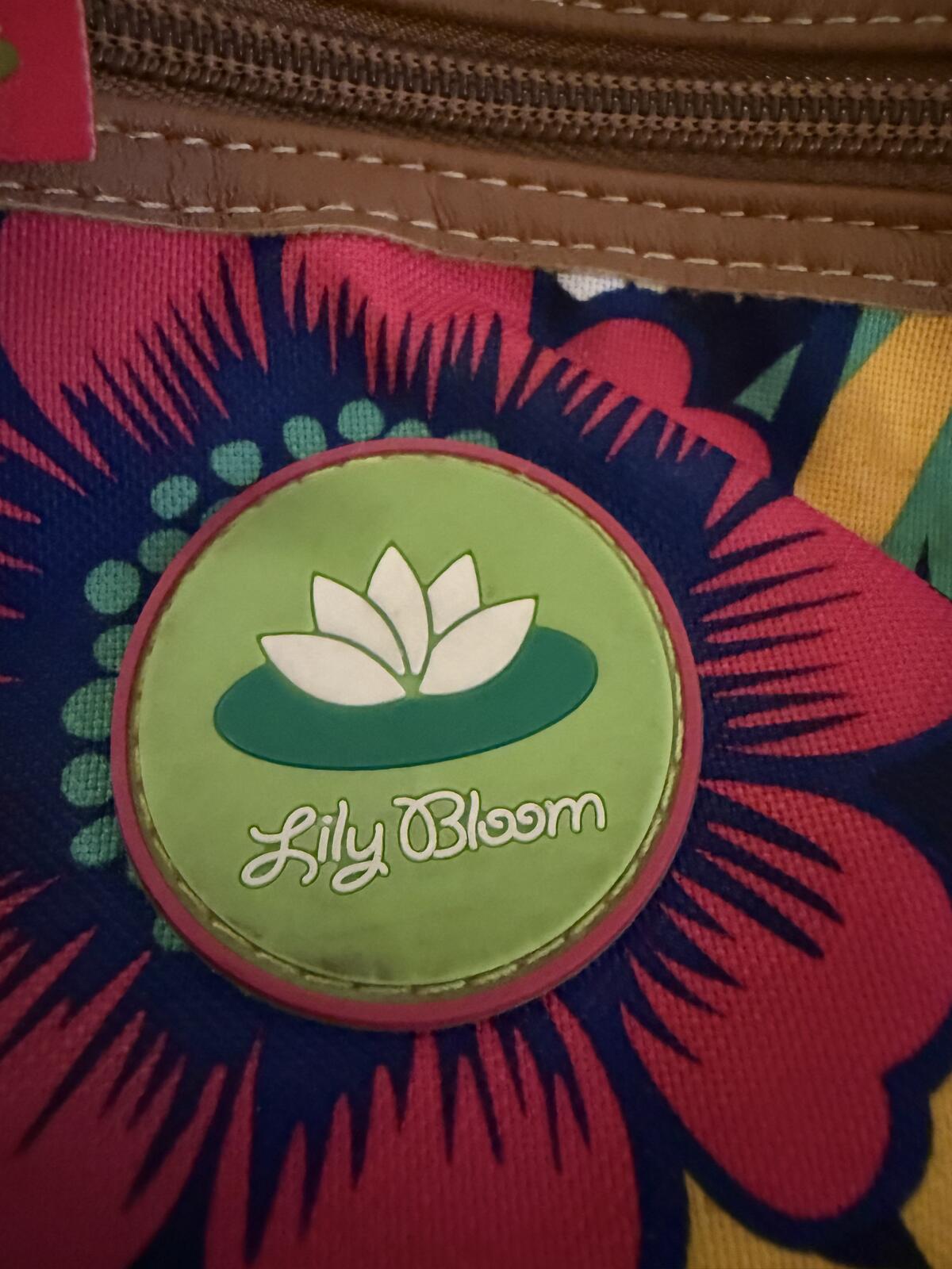 Lily Bloom Floral Crossbody Bag with Adjustable Strap