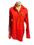 Bohemian Society Red Graphic Print Long Sleeve Shirt