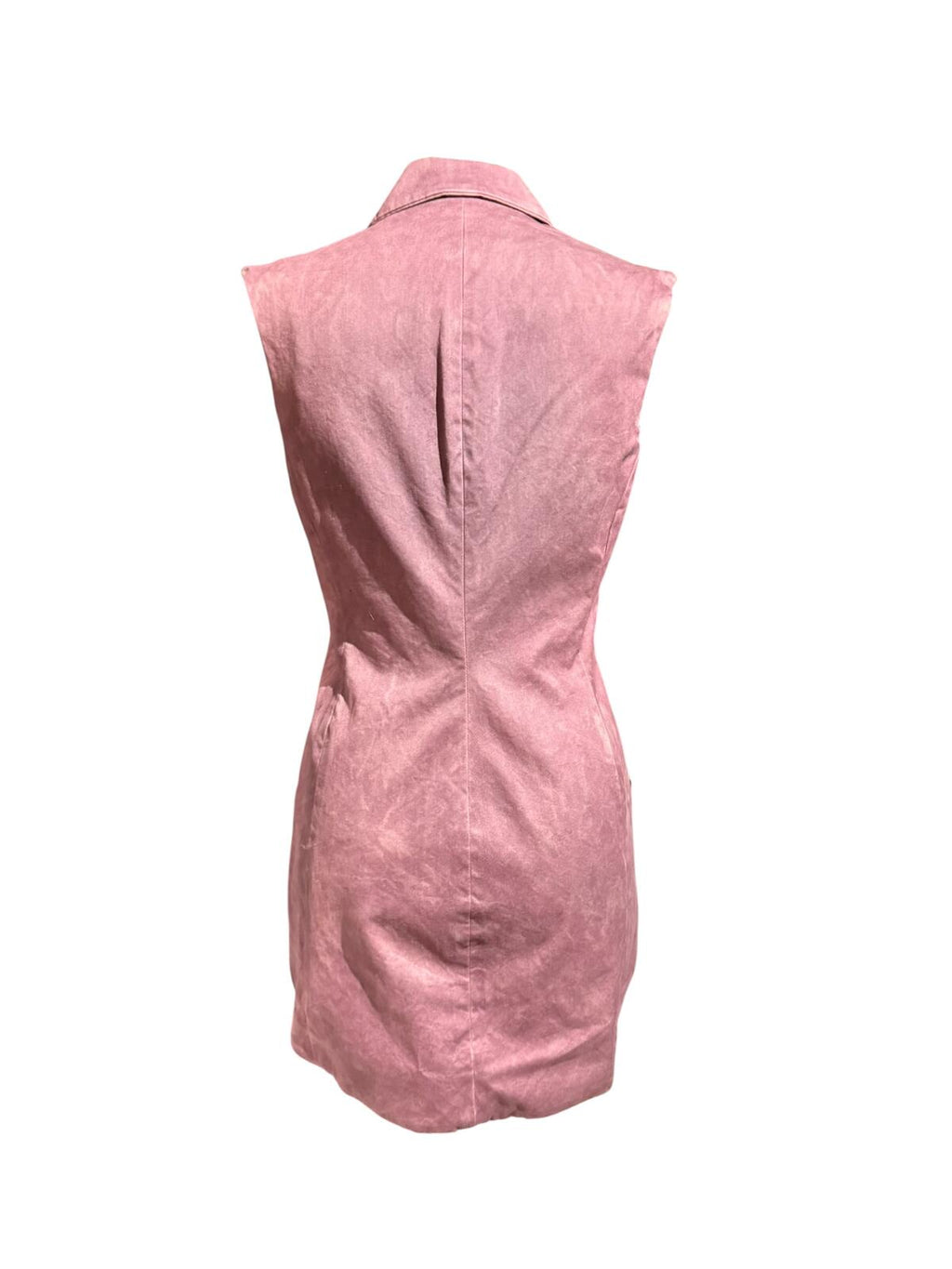 Bohemian Society Sleeveless Pink Blazer Vest