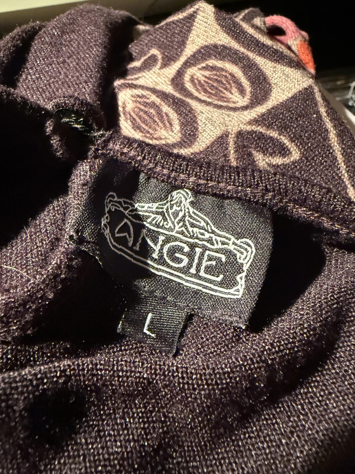 Angie Sleeveless Patterned Knit Dress with Keyhole Back Detail