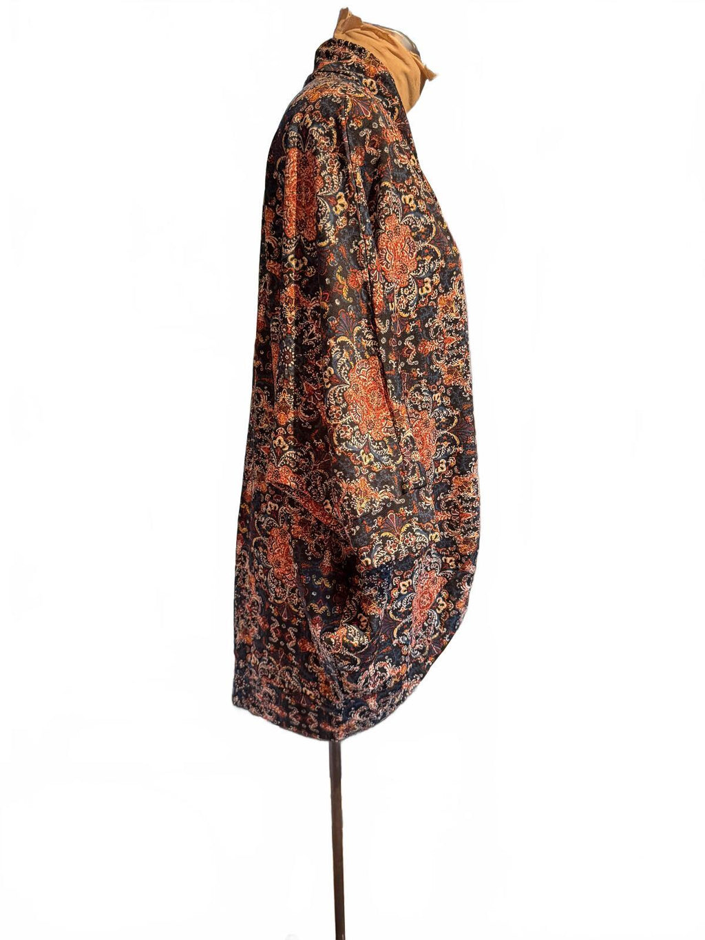 French Laundry Bohemian Patterned Open Front Kimono Cardigan