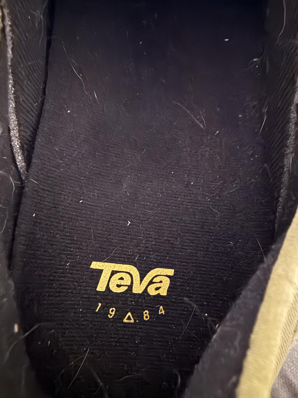 Teva Olive Green Quilted Slip-On Shoes
