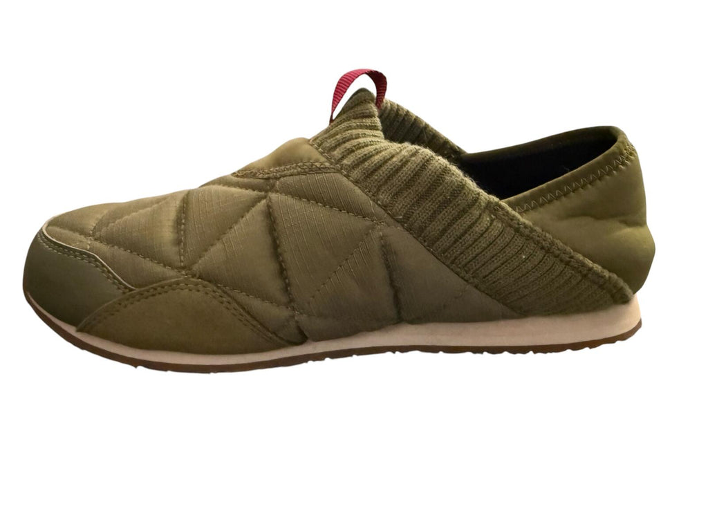 Teva Olive Green Quilted Slip-On Shoes