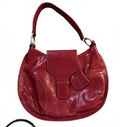 Kenneth Cole Red Leather Shoulder Bag