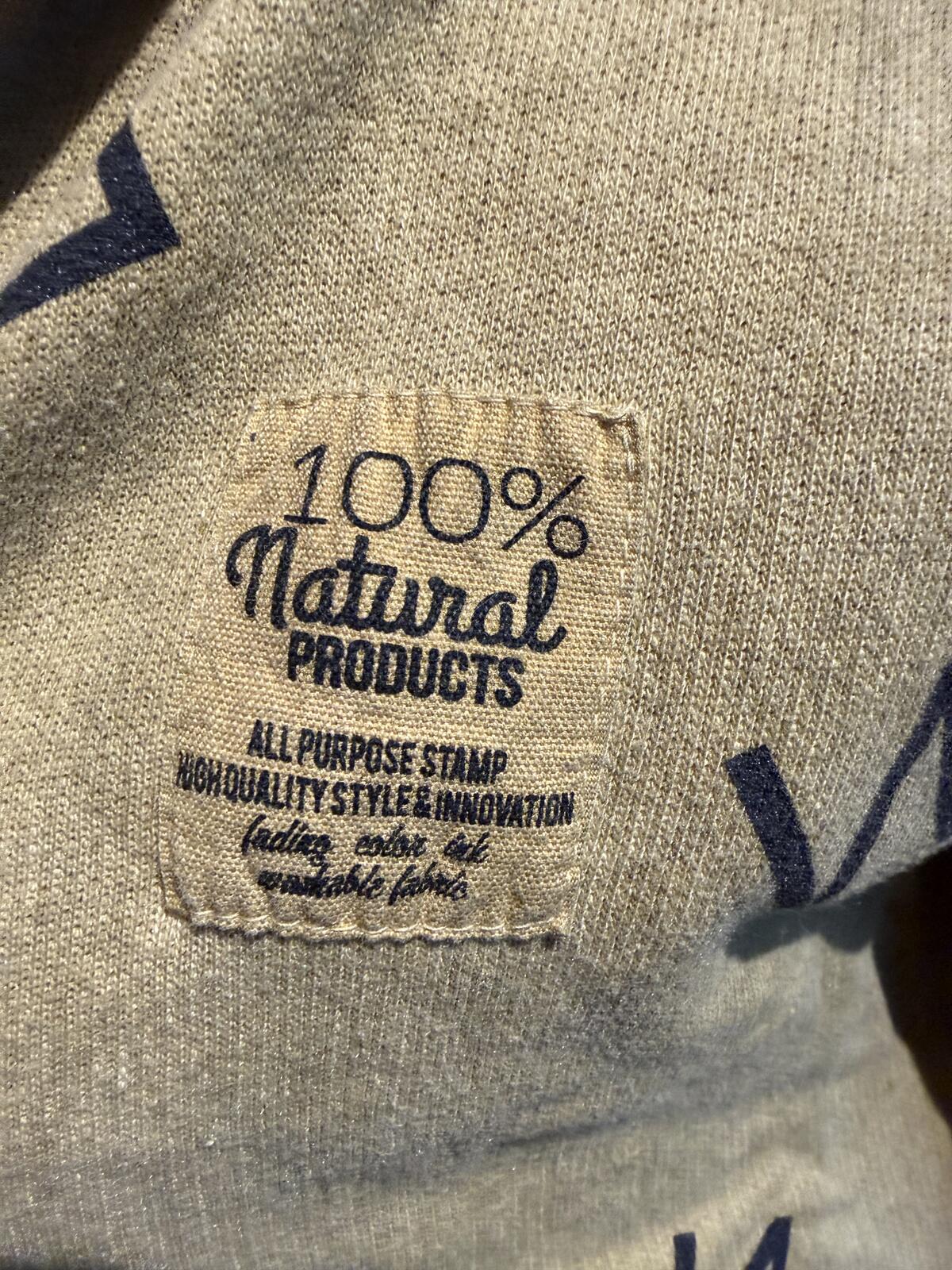 Made in Italy Hooded Zip-Up Jacket with Black Lettering