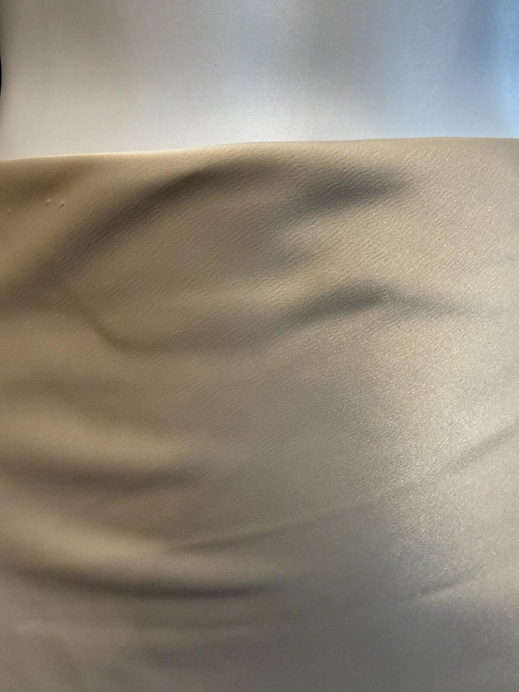 Rachel Zoe Cream Satin Midi Skirt