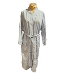 Pierre Cardin Striped Long Sleeve Belted Robe