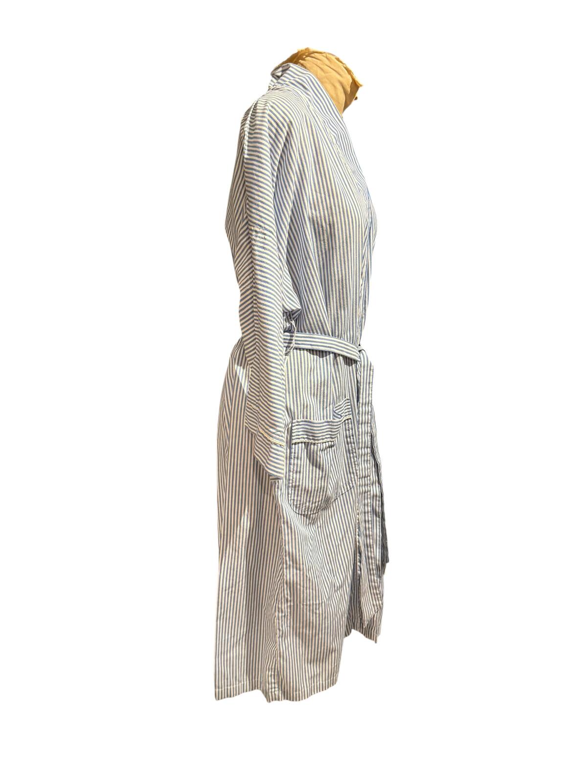 Pierre Cardin Striped Long Sleeve Belted Robe