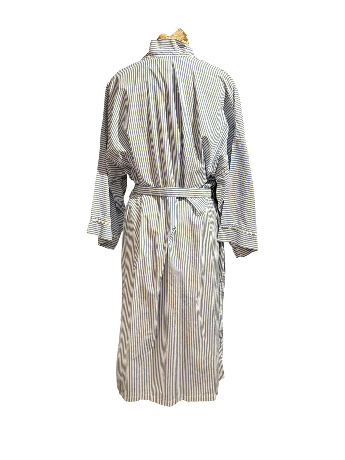 Pierre Cardin Striped Long Sleeve Belted Robe