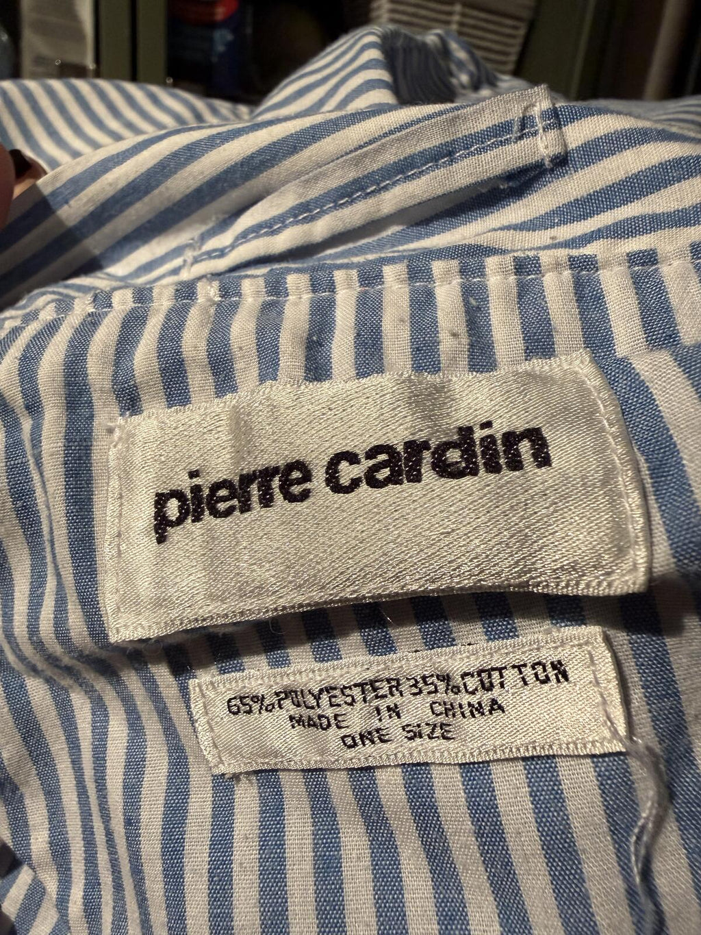 Pierre Cardin Striped Long Sleeve Belted Robe