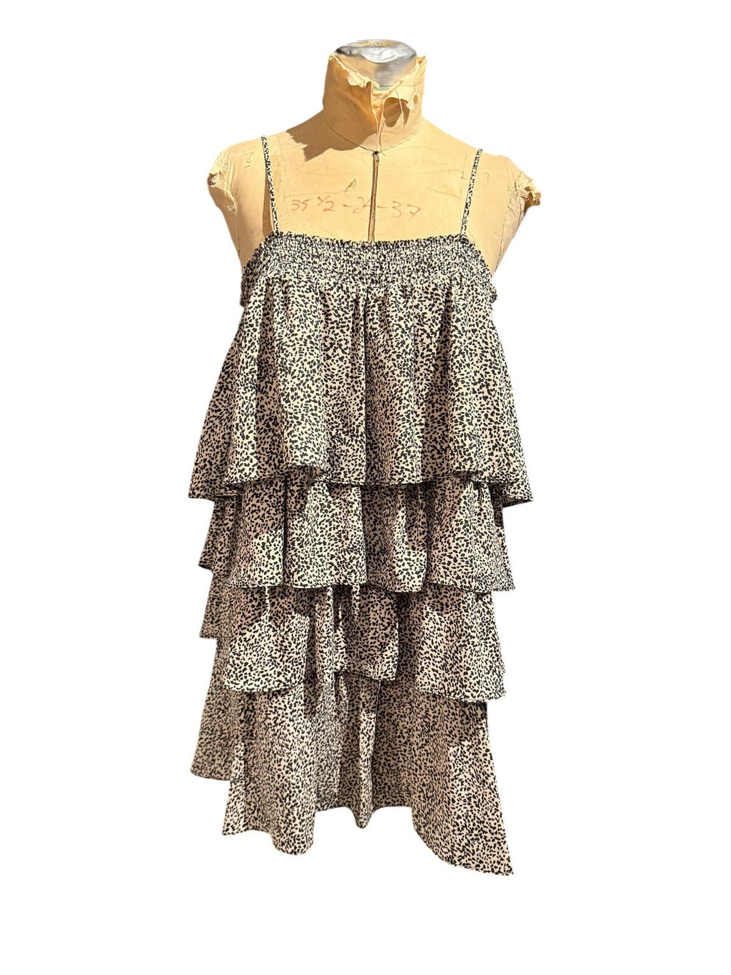 Willow Tiered Ruffle Spaghetti Strap Dress