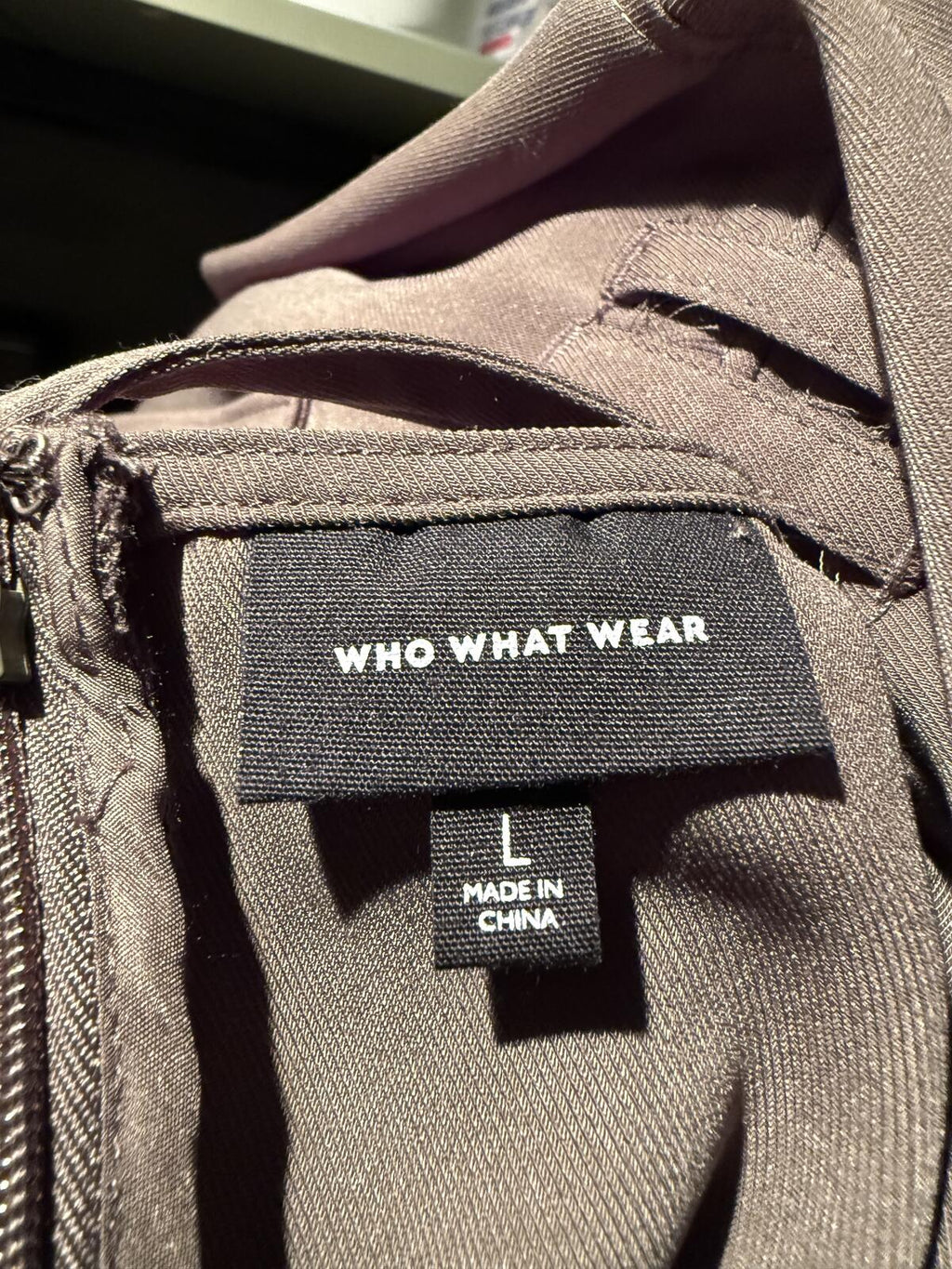 Who What Wear Olive Green Midi Dress